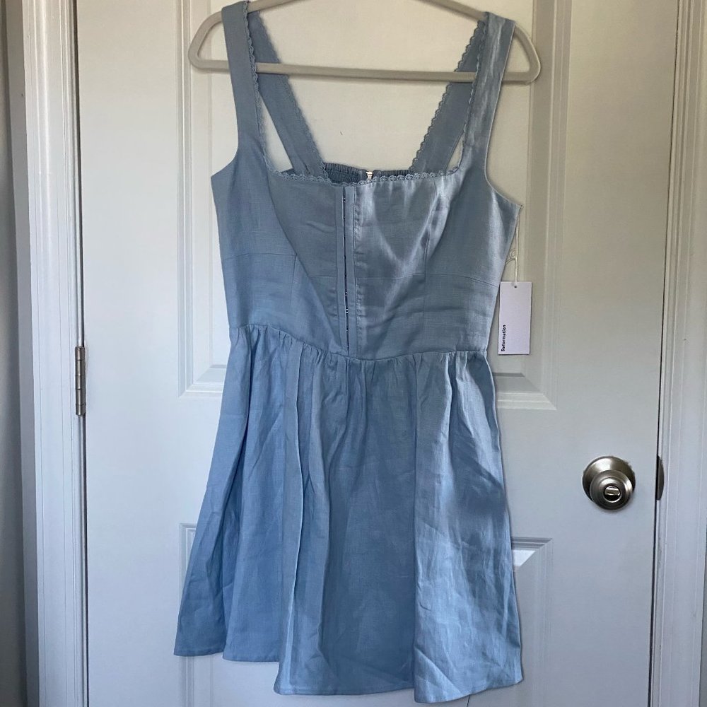 NWT Reformation Sheri Linen Dress